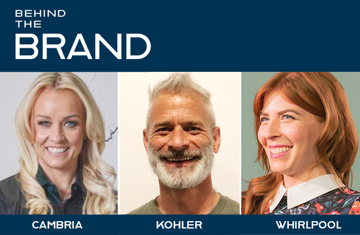 behind the brand Cambria kohler whirlpool designers