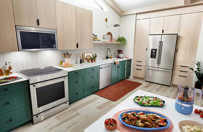 KitchenAid 4-Element Induction Slide-In Convection Range