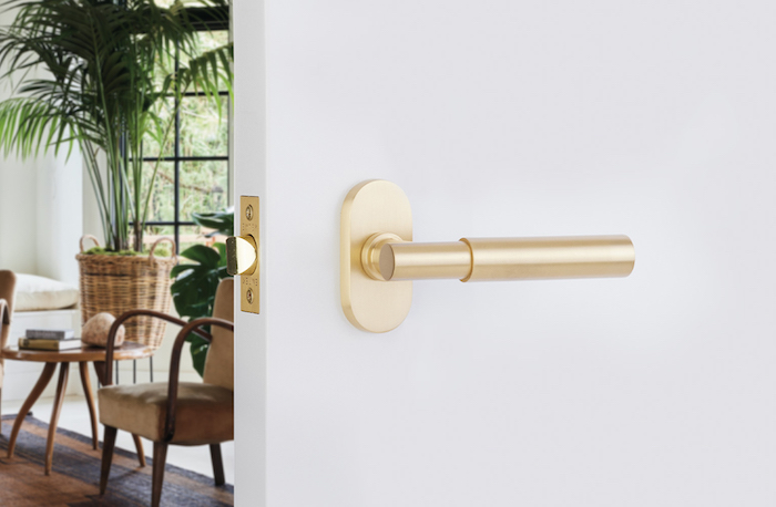 emtek lever door handle