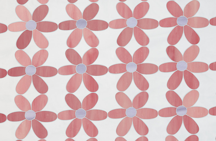 New Ravenna Pink Jewel Glass Mosaics