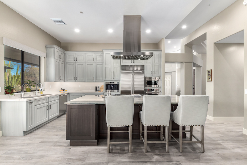cohesive design white modern kitchen
