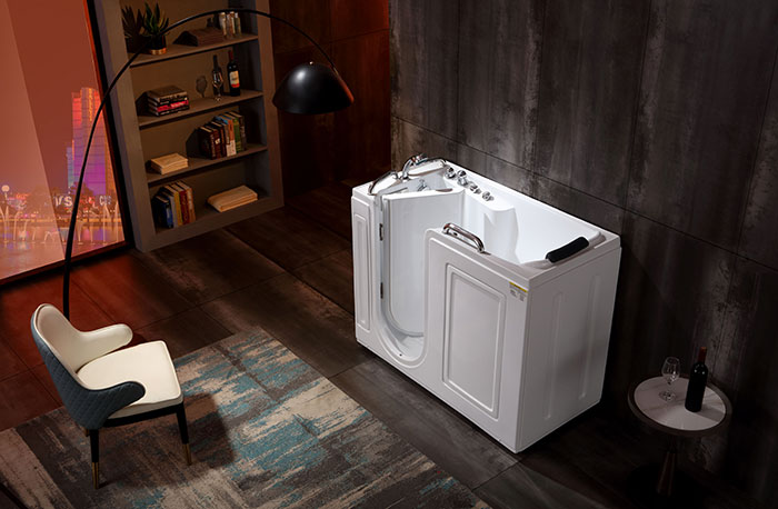 Empava Walk-in Whirlpool Bathtub