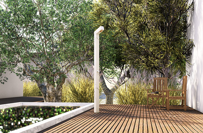 Watrline Minimo Natural Stone Shower Collection