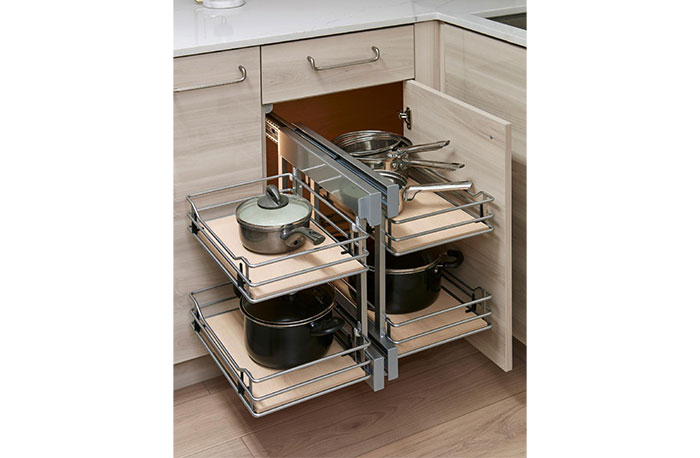 Wellborn Cabinet Base Blind Corner Pullout