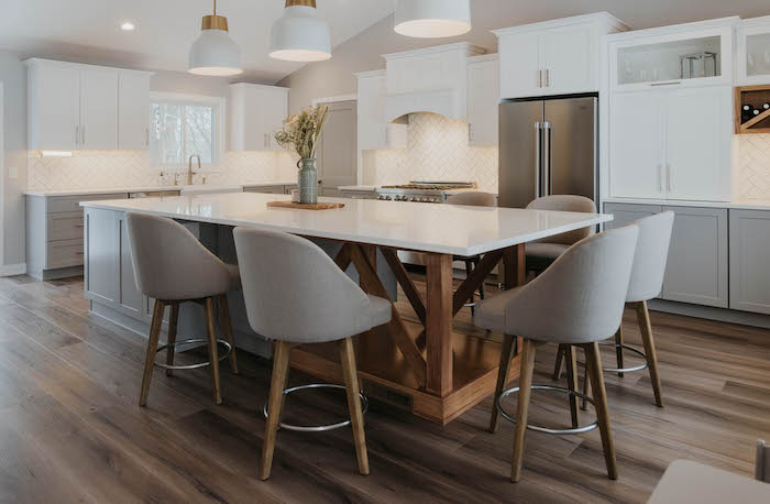 soft modern design kitchen