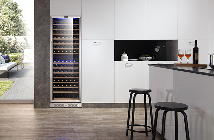EMPAVA 70-in. Freestanding Dual Zone Wine Cooler