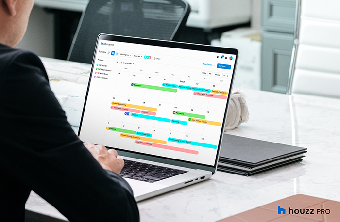 Houzz Pro Schedule Tool