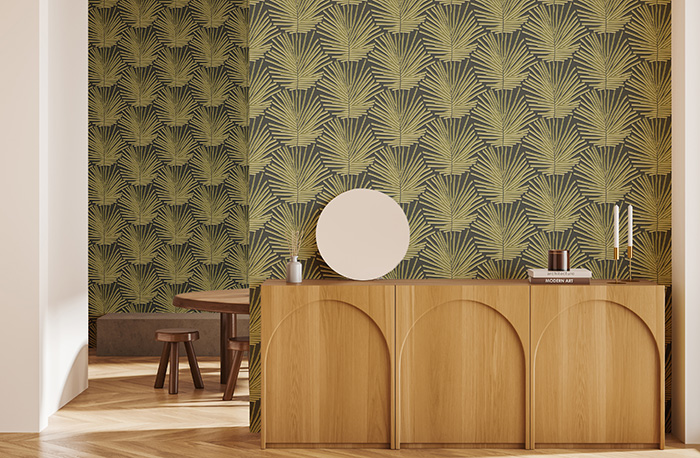 Mitchell Black Amber Guyton Wallpaper Collection