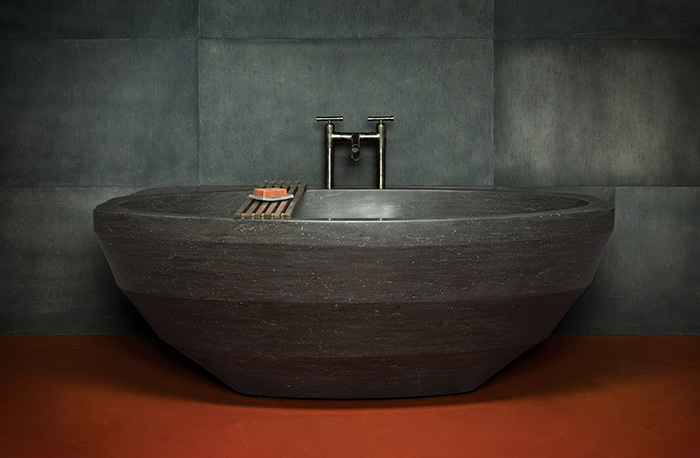 Stone Forest Facet Bathtub