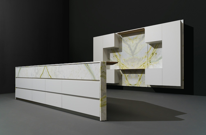 Canova kitchen cabinets and island