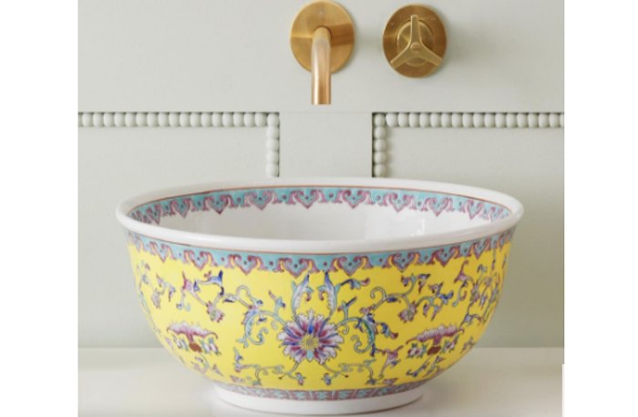 ceramic bathroom vessel sink
