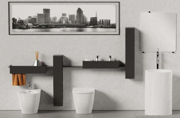 bathroom storage system by ibb