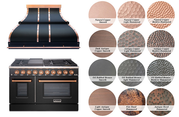 akicon range and range hood