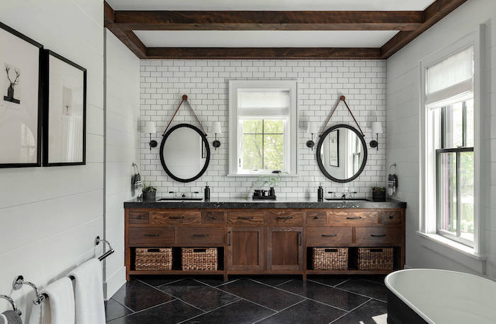 best of houzz 2024 farmhouse bathroom by crisp architects