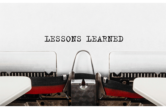 lessons learned business takeaways
