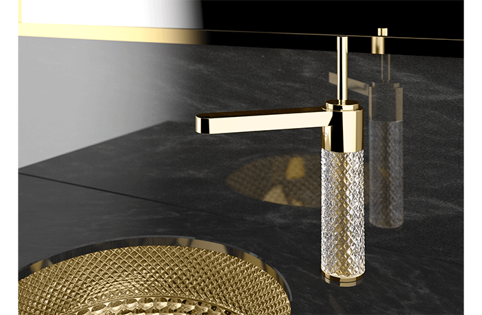 Glass Design Crystal Water