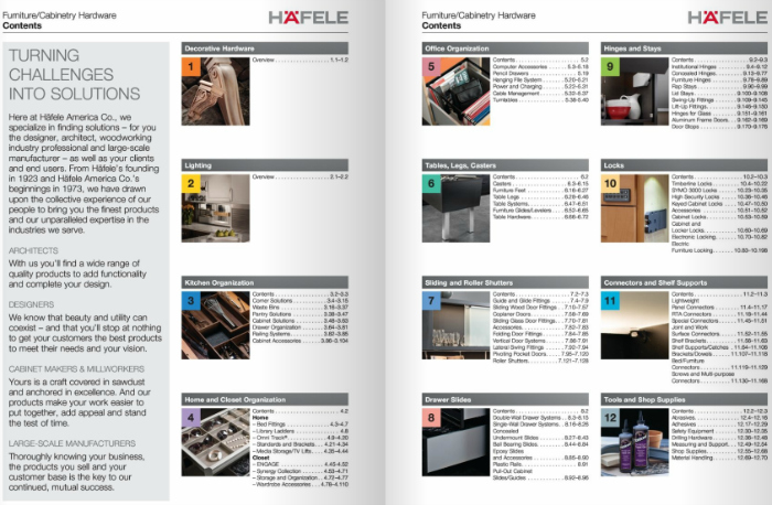 The 2017 The Complete Häfele Catalog is Available Now