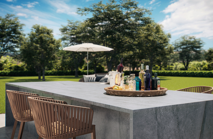 caesarstone outdoor surfacing