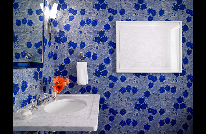 Blue Bathroom