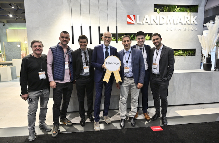 coverings booth landmark