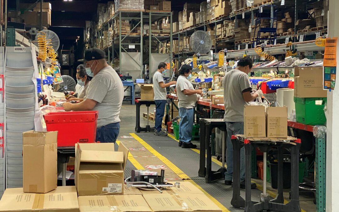 Nora Lighting Opens for Business During COVID-19 Pandemic