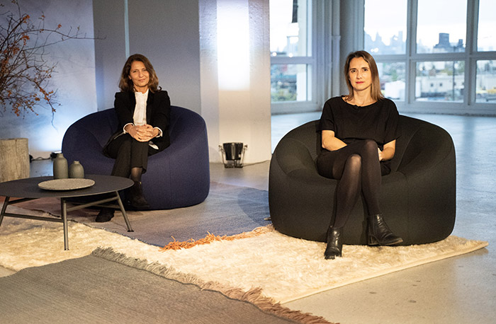 Odile Hainaut and Claire Pijoulat Leadership ICFF