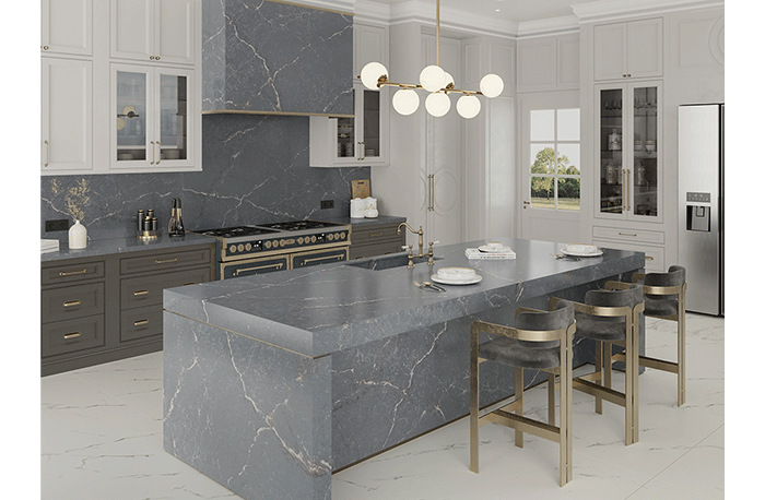 Silestone Parisien Blue