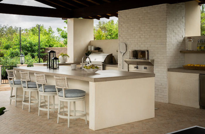 outdoor kitchen 