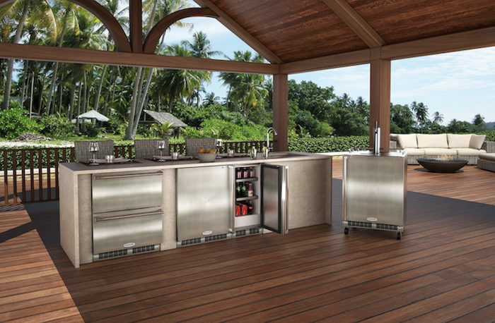 outdoor refrigerator