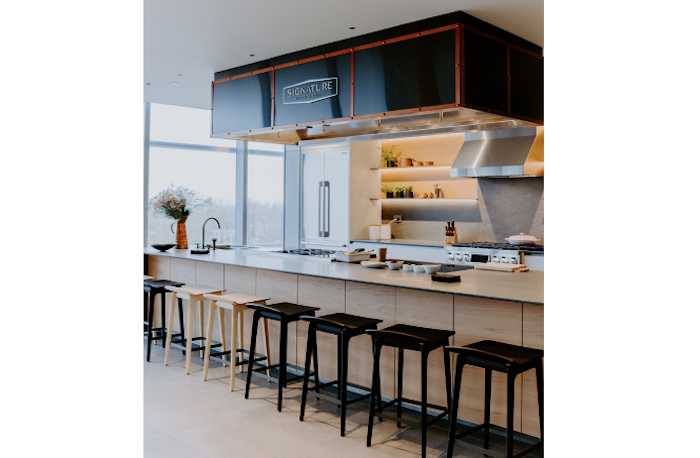 sks demonstration kitchen