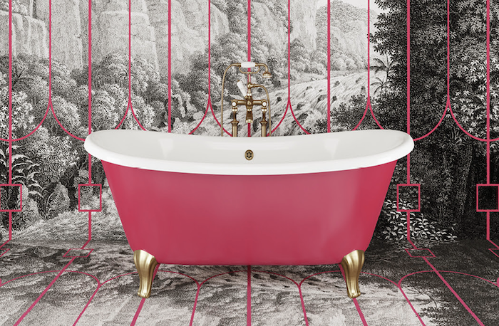 viva magenta tub
