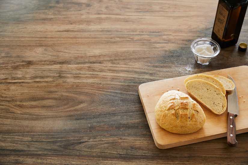 wood-look laminate counter top