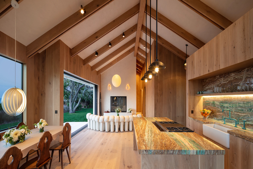 lighting in open plan residence