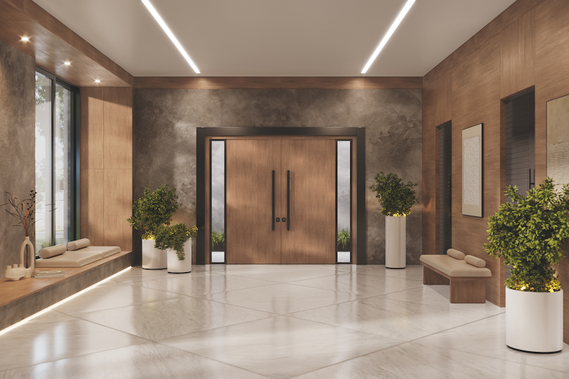 lobby entrance wilsonart