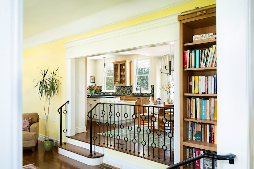 split level floor plan