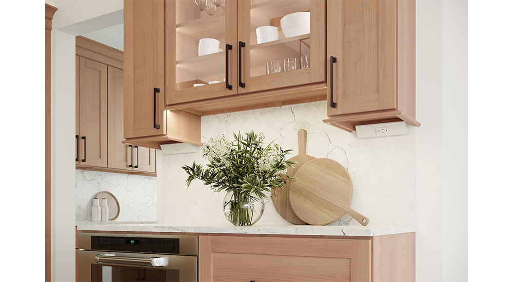 Sandstone finish northpoint cabinetry