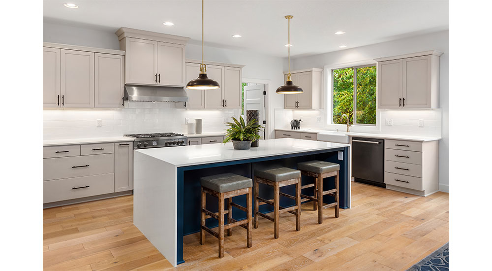 kitchen and bath lighting plan