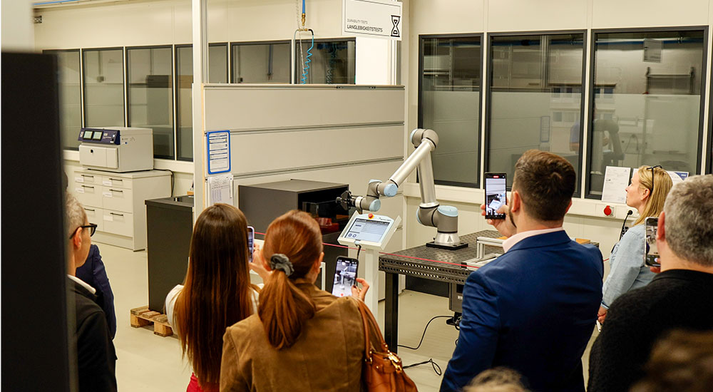 A lab at the german kitchen brand Hacker Kitchen's Taste of Germany event