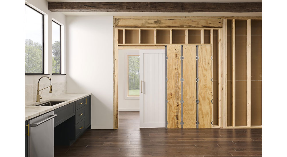 Pocket Door Frame Plywood Clip Set