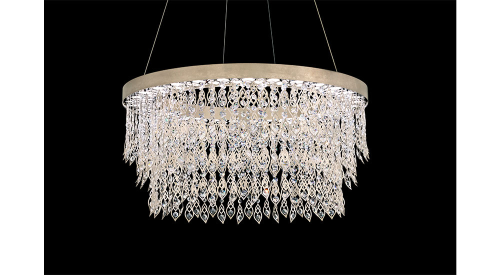 Pavona chandelier from Schonbek