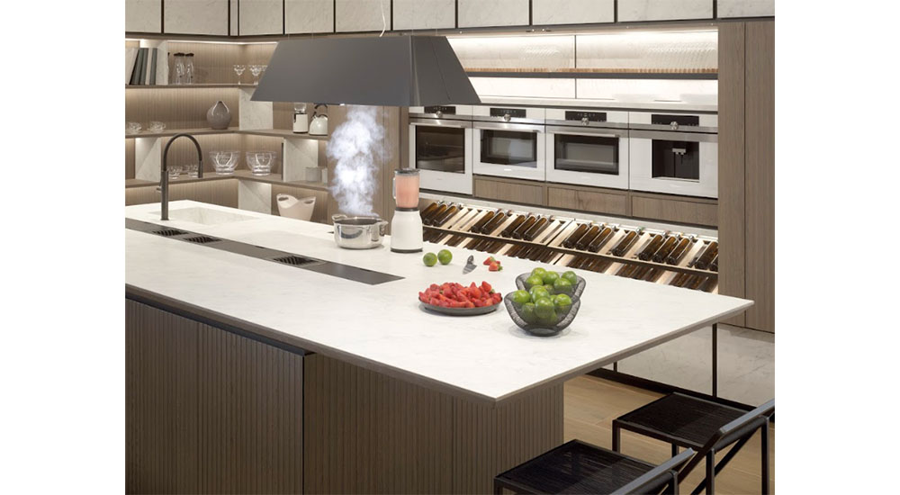 concealed countertop cooking technology