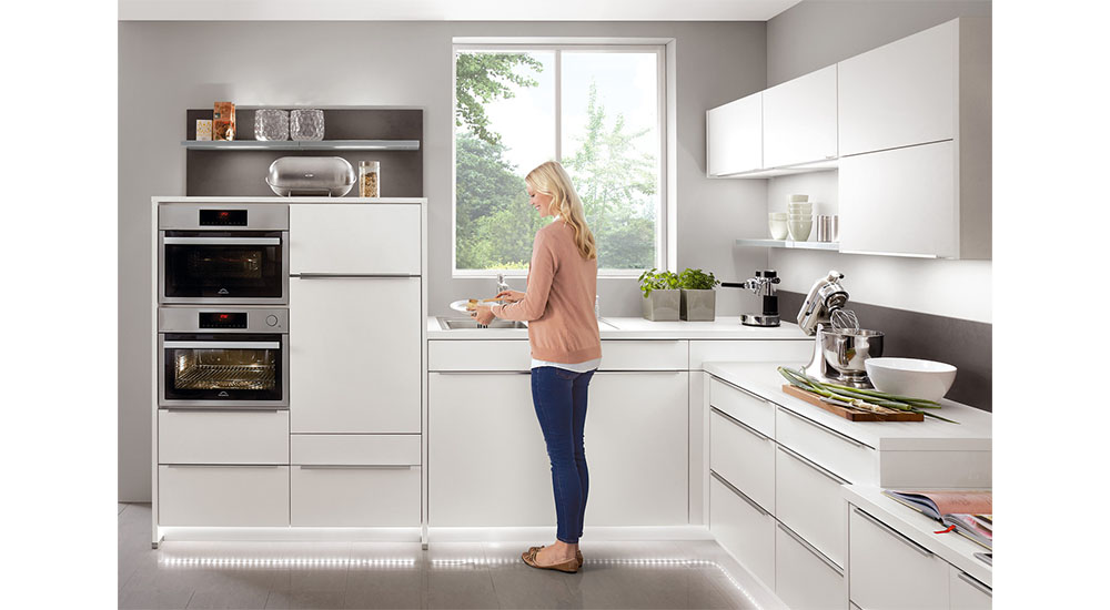 multigenerational design of kitchen with different counter heights