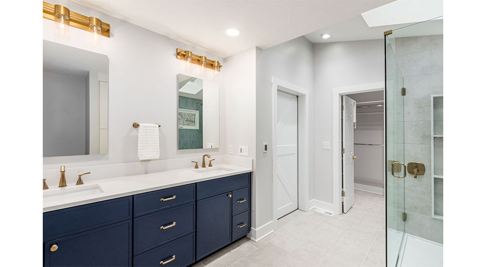 Ohio nkba large bath blue vanity