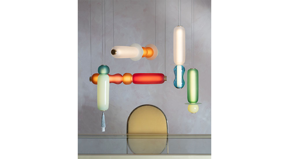 colorful glass light fixtures