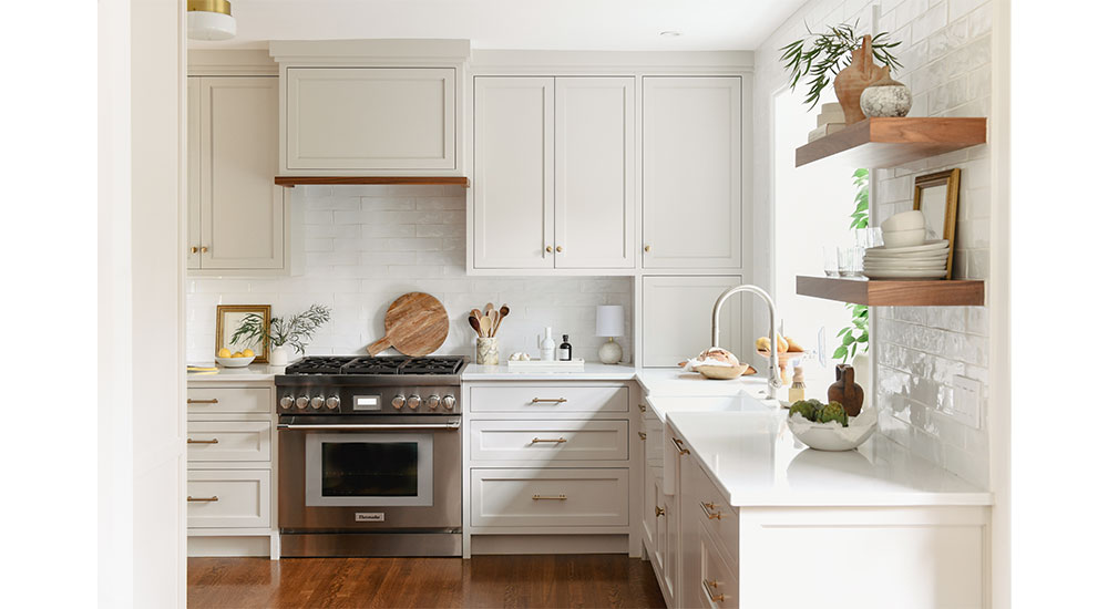 new kitchen with angles