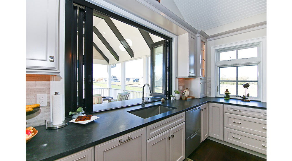 outdoor pass-through window in kitchen
