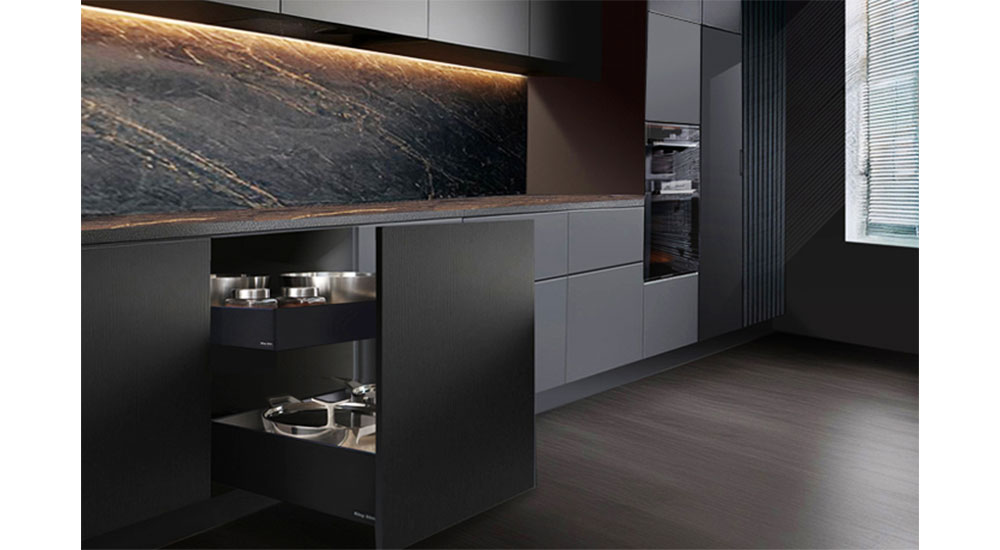 King Slide’s SIMLEAD Inner Drawer & Pull-Out Systems