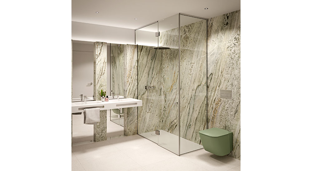 Alluslate by Krion wallcoverings