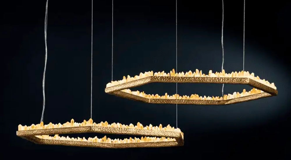 Haus of Aurah Crystal Quartz & Selenite Lighting Collection