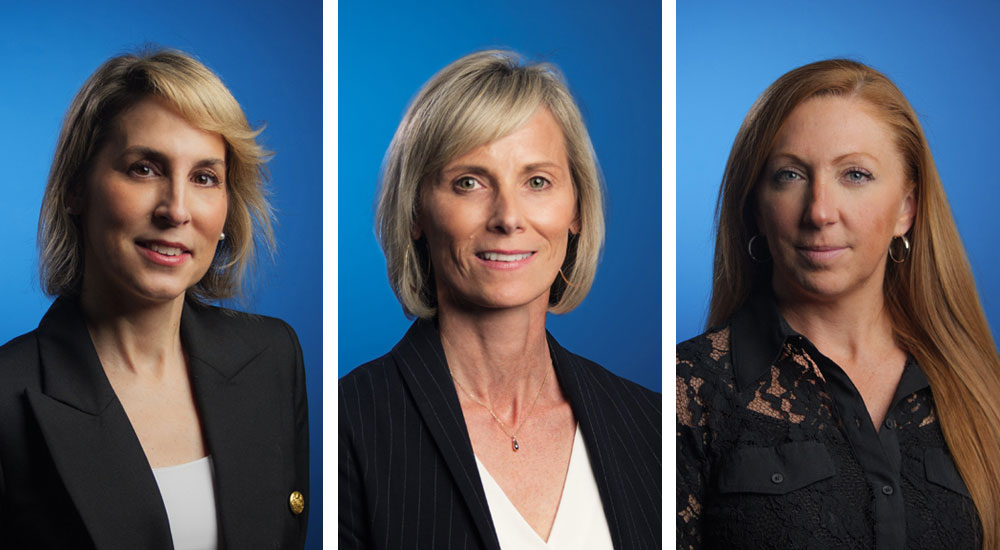 Geraldine Morrison, Deb Webb and Heather Shannon at NKBA